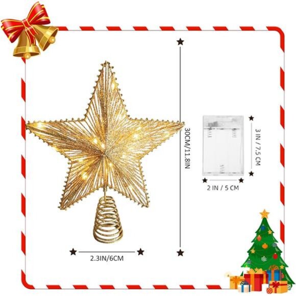 Christmas Tree Topper 10